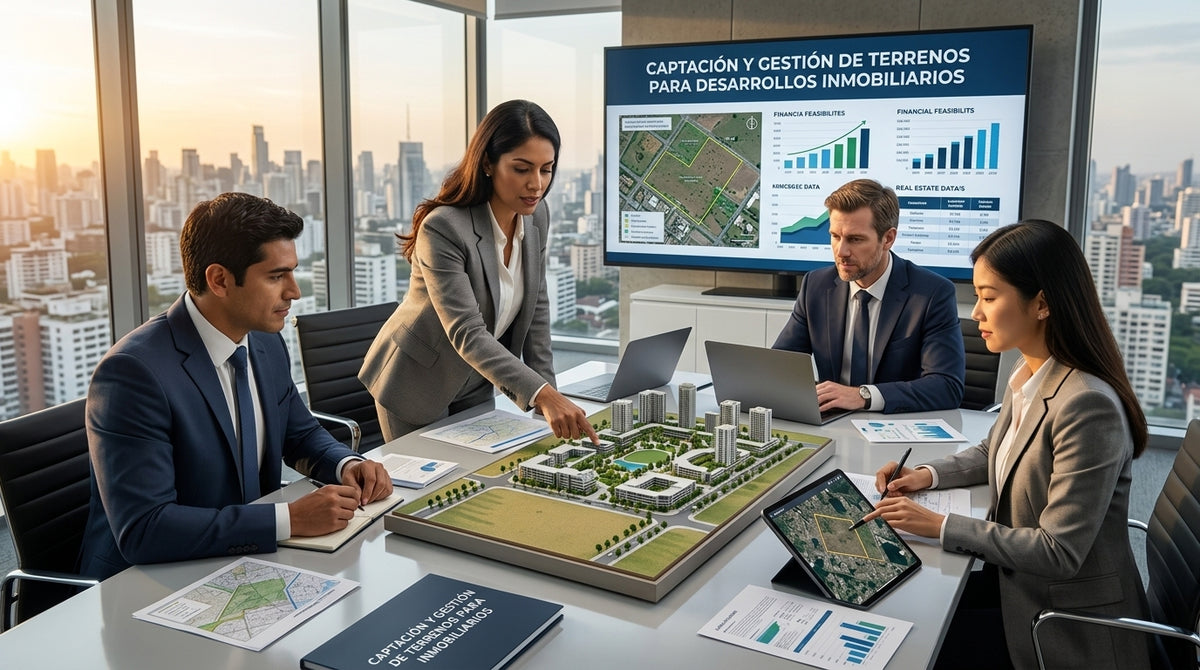 Captación y Gestión de Terrenos para Desarrollos Inmobiliarios